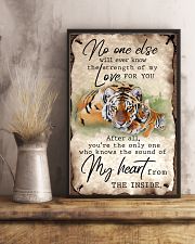 Tiger the sound of my heart tiger lovers 11x17 Poster lifestyle-poster-3