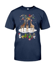 Giraffe believe gift for Giraffe lovers Classic T-Shirt tile