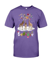 Giraffe believe gift for Giraffe lovers Premium Fit Mens Tee tile