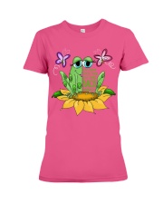 Nanalife spoil them frog lovers Premium Fit Ladies Tee tile