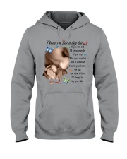 Bulldog by your side bulldog lover dog mom Hooded Sweatshirt tile