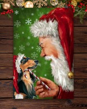Dachshund Happiness Santa Claus Gift For Christmas 24x36 Poster aos-poster-portrait-24x36-lifestyle-20