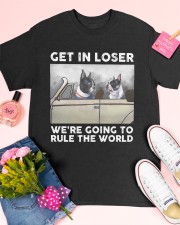 Boston terrier get in loser boston lovers Classic T-Shirt apparel-classic-tshirt-lifestyle-front-185