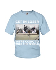 Boston terrier get in loser boston lovers Youth T-Shirt tile