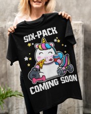 Unicorn Six-Pack coming gift for you Classic T-Shirt apparel-classic-tshirt-lifestyle-front-117