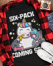 Unicorn Six-Pack coming gift for you Classic T-Shirt apparel-classic-tshirt-lifestyle-front-163
