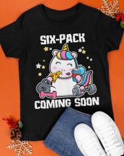 Unicorn Six-Pack coming gift for you Classic T-Shirt apparel-classic-tshirt-lifestyle-front-83