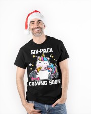Unicorn Six-Pack coming gift for you Classic T-Shirt apparel-classic-tshirt-lifestyle-front-90