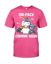 Unicorn Six-Pack coming gift for you Classic T-Shirt tile