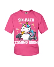 Unicorn Six-Pack coming gift for you Youth T-Shirt tile