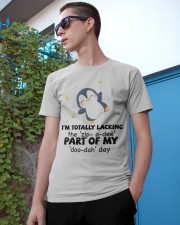Penguin i am totally penguin lovers Classic T-Shirt apparel-classic-tshirt-lifestyle-17