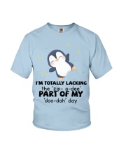 Penguin i am totally penguin lovers Youth T-Shirt tile
