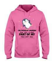 Penguin i am totally penguin lovers Hooded Sweatshirt tile