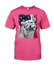 Tiger butterfly on nose tiger lovers Premium Fit Mens Tee tile