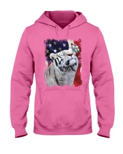 Tiger butterfly on nose tiger lovers Hooded Sweatshirt tile