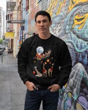 Giraffe hoho gift for giraffe lovers Crewneck Sweatshirt lifestyle-unisex-sweatshirt-front-2