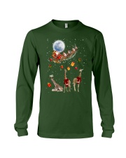 Giraffe hoho gift for giraffe lovers Long Sleeve Tee tile