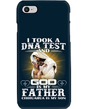 Chihuahua DNA test chihuahua lovers dog mom Phone Case tile