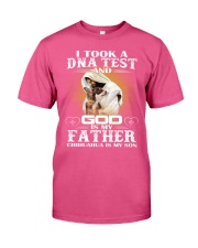 Chihuahua DNA test chihuahua lovers dog mom Premium Fit Mens Tee tile