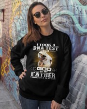 Chihuahua DNA test chihuahua lovers dog mom Crewneck Sweatshirt lifestyle-unisex-sweatshirt-front-3