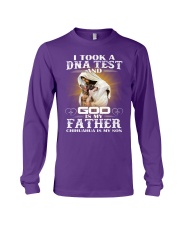 Chihuahua DNA test chihuahua lovers dog mom Long Sleeve Tee tile