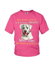 Labrador retriever annoying people cus tjl Youth T-Shirt tile