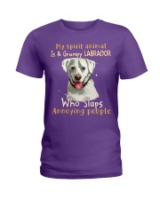Labrador retriever annoying people cus tjl Ladies T-Shirt tile
