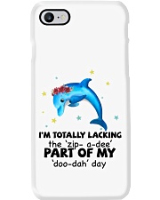 Dolphin i am totally dolphin lovers Phone Case tile