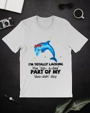 Dolphin i am totally dolphin lovers Classic T-Shirt lifestyle-mens-crewneck-front-16