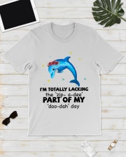 Dolphin i am totally dolphin lovers Classic T-Shirt lifestyle-mens-crewneck-front-17