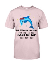 Dolphin i am totally dolphin lovers Premium Fit Mens Tee tile