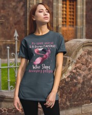 Flamingo annoying people flamingo lovers Classic T-Shirt apparel-classic-tshirt-lifestyle-06