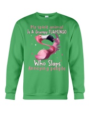 Flamingo annoying people flamingo lovers Crewneck Sweatshirt tile