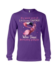 Flamingo annoying people flamingo lovers Long Sleeve Tee tile