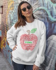 Teacher help caring leader personalized Crewneck Sweatshirt lifestyle-unisex-sweatshirt-front-3