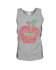 Teacher help caring leader personalized Unisex Tank tile