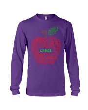 Teacher help caring leader personalized Long Sleeve Tee tile