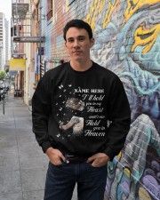 Butterfly hold you insects bugs lover personalized Crewneck Sweatshirt lifestyle-unisex-sweatshirt-front-2