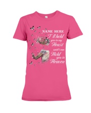 Butterfly hold you insects bugs lover personalized Premium Fit Ladies Tee tile