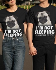 Pug resting my eyes Classic T-Shirt apparel-classic-tshirt-lifestyle-front-146