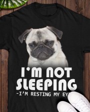Pug resting my eyes Classic T-Shirt apparel-classic-tshirt-lifestyle-front-160