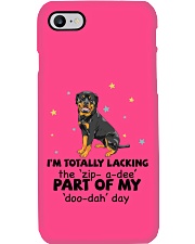 Rottweiler i am totally rottweiler lover Phone Case tile
