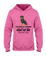 Rottweiler i am totally rottweiler lover Hooded Sweatshirt tile