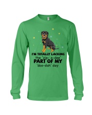 Rottweiler i am totally rottweiler lover Long Sleeve Tee tile