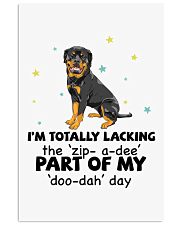 Rottweiler i am totally rottweiler lover Vertical Poster tile