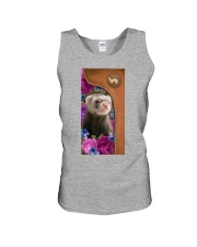 Ferret magical gift for ferret lover Unisex Tank tile