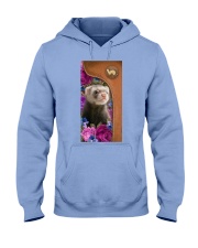 Ferret magical gift for ferret lover Hooded Sweatshirt tile