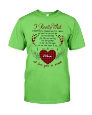 Husband really wish personalized shirt Classic T-Shirt tile