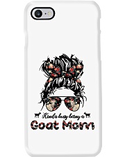 Goat kinda busy mom goat lover Phone Case tile