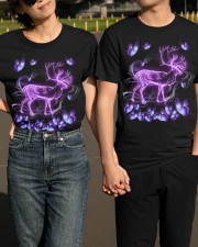 Deer magical purple Classic T-Shirt apparel-classic-tshirt-lifestyle-front-146